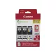 Canon 2db PG-540L (2x11ml) + 1db CL-541XL (1x15 ml)  ( 2db fekete+ 1db színes ) EREDETI TINTAPATRON multipakk +50db GP501 10X15 FÉNYES fotópapír (kapacitás: 2X300 + 1x400 oldal)
