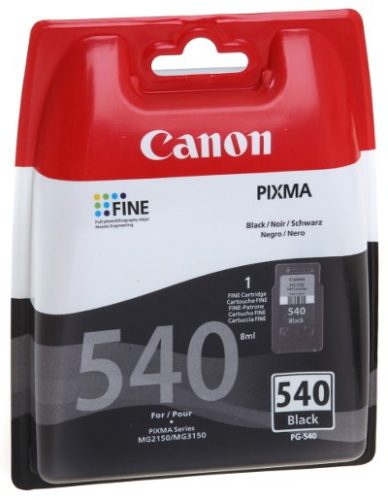 Canon PG-540 eredeti fekete tintapatron (BS5225B005AA) pg540