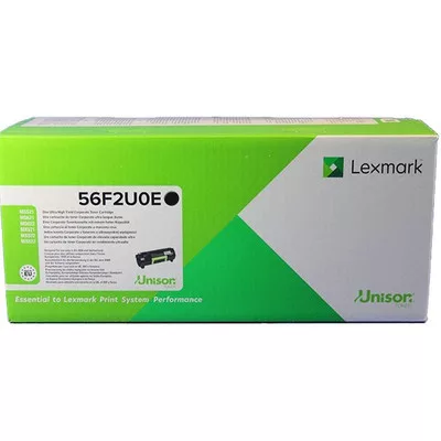 Lexmark 56F2U0E eredeti fekete tonerkazetta, ~25000 oldal ► Legális! ◄