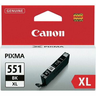 Canon CLI-551BK XL eredeti fekete tintapatron (BS6443B001AA) 