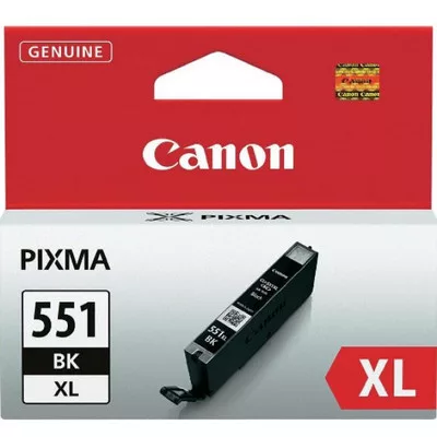 CANON® CLI-551XL EREDETI TINTAPATRON FEKETE / BLACK 11 ml (≈ 660 oldal) ( 6443B001 ) ► Legális! ◄