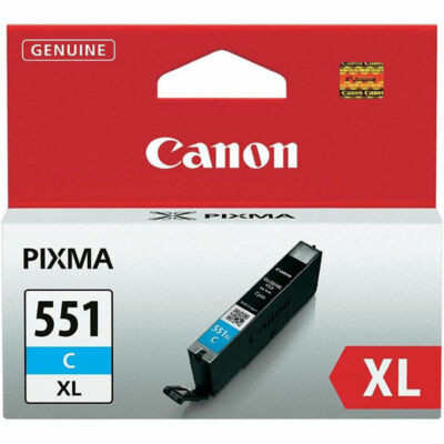 Canon CLI-551C XL eredeti cián tintapatron (BS6444B001)