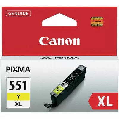CANON® CLI-551XL EREDETI TINTAPATRON SÁRGA / YELLOW 11 ml(≈ 660 oldal) ( 6446B001 ) ► Legális! ◄