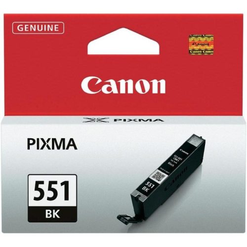Canon CLI-551BK eredeti fekete tintapatron (BS6508B001AA)
