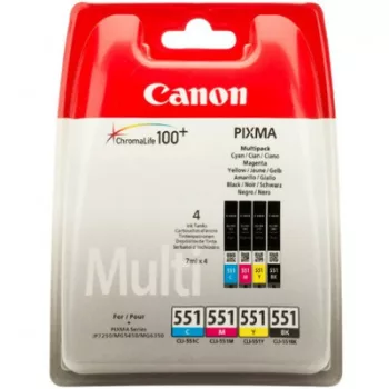   CANON® CLI-551 EREDETI TINTAPATRON Multipack 4x7 ml ( 6509B009 )