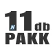 11db-os PAKK, HP -hez Nr.655 utángyártott TINTAPATRON / INK CARTRIDGE, BK/C/M/Y 11X~600 (6600) oldal (minden szín) ≈600oldal