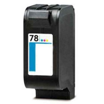   HP -hez Nr.78 (C6578A) utángyártott színes TINTAPATRON / INK CARTRIDGE, ~1200 oldal (15nap jótállás!)