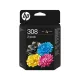HP No.308 eredeti fekete/színes multipakk  (~160+ ~120 oldal) HP308 / 6L6S6UE  ( HP308 )