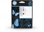  HP Nr.912 (6ZC74AE) eredeti (fekete+cián+magenta+sárga) tintapatron multipakk