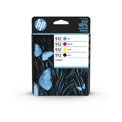 HP Nr.912 (6ZC74AE) eredeti (fekete+cián+magenta+sárga) TINTAPATRON / INK CARTRIDGE multipakk