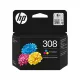HP No.308 eredeti  színes TINTAPATRON / INK CARTRIDGE (~120 oldal kapacitás) HP308 / 7FP20UE  ( HP308 )