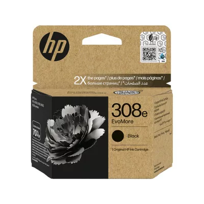 HP No.308XL (EvoMore ) eredeti fekete Tintapatron fekete (~320 oldal kapacitás) HP308 / 7FP22UE  ( HP308 )