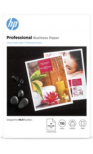 HP A4 Professzionális Üzleti matt Papír - 150lap 180g (Eredeti)