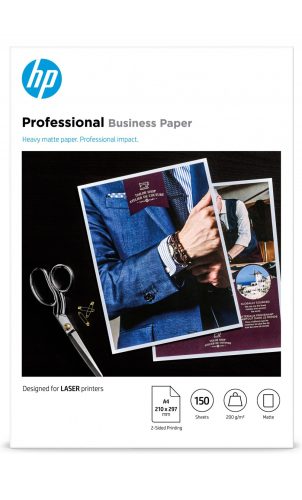 HP A4 Professzionális üzleti matt papír -  150 lap 200g (Eredeti)