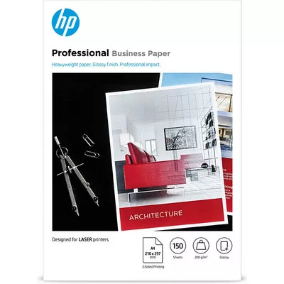 HP Professzionális üzleti fényes papír - A4 150 lap 200g (Eredeti)