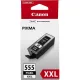 CANON® PGI-555XXL EREDETI TINTAPATRON PG- FEKETE / BLACK 37 ml (≈ 1000 oldal) ( 8049B001 ) ► Legális! ◄