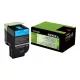 Lexmark CX510C eredeti cián tonerkazetta (80C2XCE), ~4000 oldal ► Legális! ◄