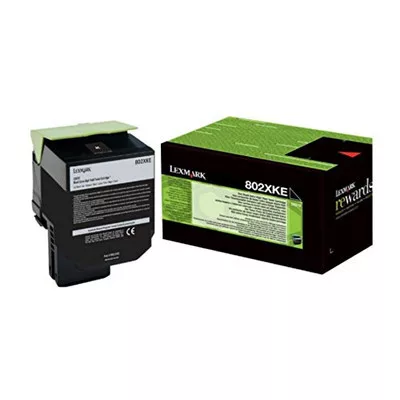 Lexmark CX510K eredeti fekete tonerkazetta (80C2XKE), ~8000 oldal ► Legális! ◄