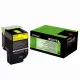 Lexmark CX510Y eredeti sárga tonerkazetta (80C2XYE), ~4000 oldal ► Legális! ◄