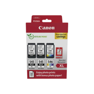 Canon PG-545XLx2 + CL-546XL Tintapatron Multipack 1x15 ml +1x13 ml
