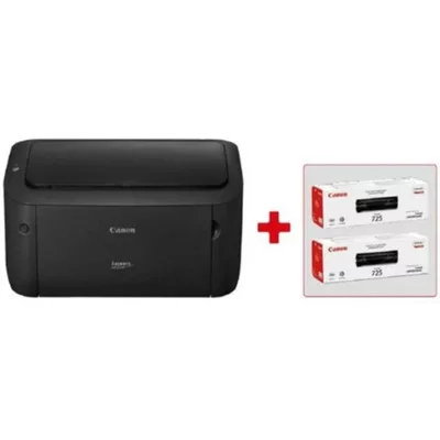 Canon i-SENSYS LBP6030W mono, wifis lézernyomtató +2 db tonerkazetta ►(Mono, Lézer (toneres), A4-es, csak nyomtat,   WiFi-s)