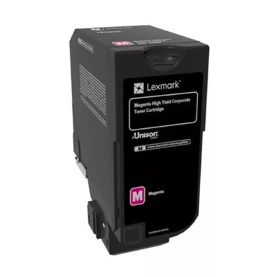 Lexmark CX725 High Corporate Toner Magenta 16K (Eredeti) 84C2HME ► Legális! ◄