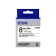 Epson LabelWorks LK-2WBN szalagkazetta - FEHÉR alapon FEKETE / BLACK felirat