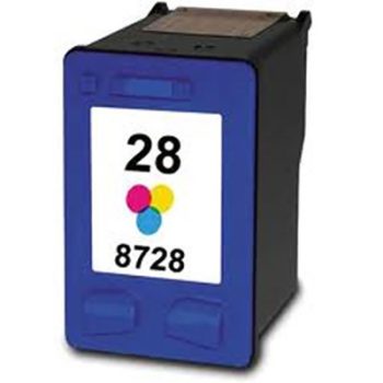   HP -hez Nr.28 (C8728A) utángyártott színes TINTAPATRON / INK CARTRIDGE, ~540 oldal