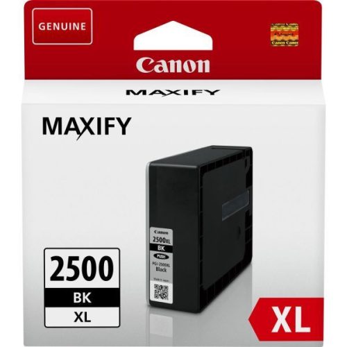 CANON® PGI-2500BK XL fekete EREDETI TINTAPATRON, ~2500 oldal ( pgi2500xl ) ( 9254B001 )