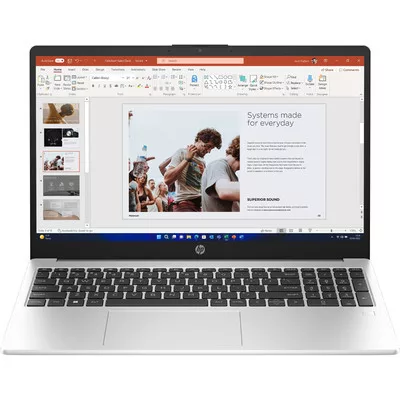 HP 250 G10, 15.6" FHD AG UWVA  250Nits, Intel Core i5 1334U 10C, 8GB, 512GB PCIe SSD, IntelR IrisR Xe, Silver, WIN11,ujjlenyomat olvasó, háttérvilágításos billentyűzet,3év garancia