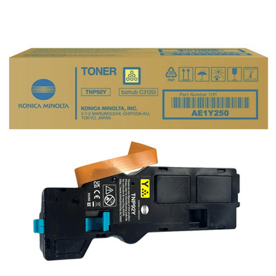 Konica-Minolta TNP92Y SÁRGA / YELLOW eredeti Toner 4.000 oldalra