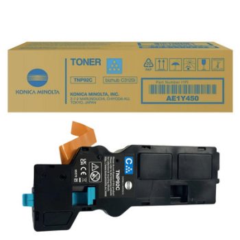   Konica-Minolta TNP92C CIÁN / CYAN eredeti Toner 4.000 oldalra