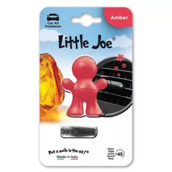   Autóillatosító, szellőzőrácsra, LITTLE JOE "Amber", piros 1 db