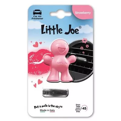 Autóillatosító, szellőzőrácsra, LITTLE JOE "Strawberry", s.rózsaszín 1 db