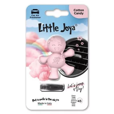 Autóillatosító, szellőzőrácsra, LITTLE JOE "JOYA Cotton Candy", rózsaszín 1 db