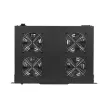 Lanberg AK-1503-B 19 1U 4x ventilátor + termosztát ventilátor egység LCD kijelzővel