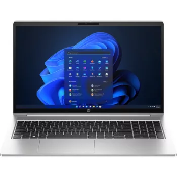   HP450G10, 15.6" FHD AG UWVA  250Nits, Intel Core i5 1334U 10C, 8GB, 512GB PCIe SSD, IntelR IrisR Xe, Silver Aluminum, DOS, háttérvilágításos bill.,3év gar  AK9M4AT