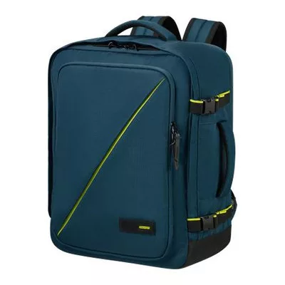 Hátizsák, kabin méret, 38l, M-es, AMERICAN TOURISTER "Take2Cabin", tengerkék 1 db