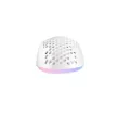 Egér, vezetékes, gaming, RGB, AVAX "LW01", fehér 1 db