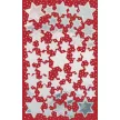 Matrica,  2 ív, 76x120 mm, AVERY ZWECKFORM, "Z-Design No.52812", ezüst csillagok