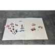 Matrica, papír,  3 ív, 76x120 mm, AVERY ZWECKFORM, "Z-Design No.54137", mentősök, rendőrök, tűzoltók
