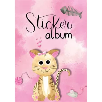 Matricagyűjtő album, A5, AVERY ZWECKFORM, cica 1 db