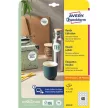Etikett, univerzális, 30 mm, kör, AVERY ZWECKFORM, 480 etikett/csomag 10 lap