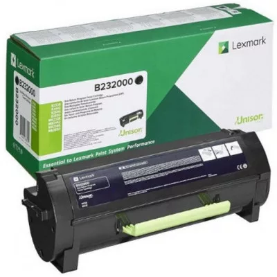 Lexmark B2338/B2442  eredeti fekete tonerkazetta (B232000), ~3000 oldal ► Legális! ◄