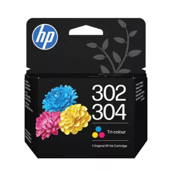   HP No.302/304 EREDETI színes TINTAPATRON / INK CARTRIDGE, 150 oldal kapacitás, B7RT6AE