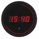 Falióra, LED kijelzős, 30 cm, ALBA "Horled", fekete 1 db
