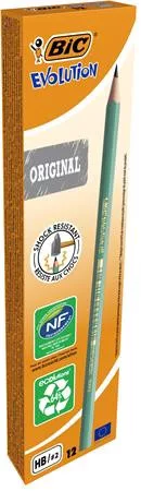 Grafitceruza, HB, hatszögletű, BIC "Evolution Original" 12 db