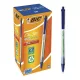 Golyóstoll, 0,32 mm, nyomógombos, BIC "Clic Stic ecolutions", kék 1 db