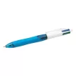 Golyóstoll, 0,32 mm, nyomógombos, négyszínű, BIC "4 Colours Grip Original" 1 db