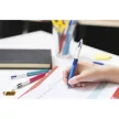 Golyóstoll, 0,32 mm, nyomógombos, négyszínű, BIC "4 Colours Grip Original" 1 db